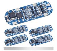 DAOKAI 5 piezas 3S 11.1V 12V 12.6V 10A Placa de protección de batería de litio BMS PCB Placa de protección 18650 Módulo de cargador para batería de litio Li-ion con tira de níquel