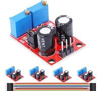 DAOKAI 5 piezas NE555 Ciclo de trabajo de frecuencia de pulso Módulo ajustable Generador de señal de onda cuadrada rectangular Módulo de placa de controlador de motor paso a paso