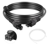DAOKAI AMS - Cable de extensión para impresora 3D Bambu Lab X1/P1, 1,5 m, conexión AMS de 6 pines con filtro de anillo magnético (no compatible con Lab A1 AMS-Lite Series)