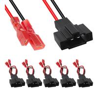 DAOKAI Juego de 6 adaptadores para altavoces de coche para Audi A4 A6 Q5 Q7 adaptador de mazo de cables de audio, accesorios de coche, compatible con Seat Exeo 2008-2013 Plug and Play
