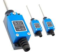 DAOKAI ME-9101 Final de Carrera Momentáneo Interruptor Momentáneo NC-NO para CNC Fresadora Láser Router Plasma, 3 piezas