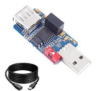 DAOKAI USB a USB Isolator Board 1500V Módulo de aislamiento USB ADUM4160 ADUM3160 Módulo de aislamiento Compatibilidad con Plug and Play sin controlador 12Mbps 1.5Mbps con cable USB