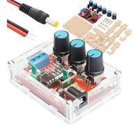DAOKAI XR2206 Módulo generador de señal Función de alta precisión Generador de señal Frecuencia 9-12 V CC Entrada sinusoidal/triangular/cuadrada Salida 1 Hz-1 MHz ajustable, con cable macho CC