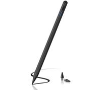 DAORANGE Lápiz para Tablet Capacitivo, Stylus Universal para Tablet con Carga Rápida de Alta Precisión Compatible con iPad, Samsung, Huawei, XiaoMi, Redmi, Android/Smartphone (Negro)