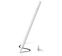 DAORANGE Lápiz para Tablet, Stylus Universal para Pantalla Táctil con Carga Rápida de Alta Precisión Compatible con iPad/Samsung/Huawei/XiaoMi/Android/Smartphone (Blanco)