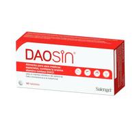 DAOSIN 90 - Apoyo enzimático para la metabolización de la histamina | Complemento alimenticio con diaminooxidasa (DAO) | 90 comprimidos | Sin gluten ni lactosa