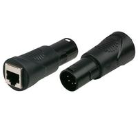 DAP AUDIO Adaptador XLR Macho 5 Polos a RJ45 Hembra para DMX512