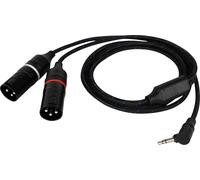 DAP-Audio FL117 TRS 90° 2x XLR/M 1.5m