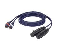 DAP Audio FL25150 Càble cinch/XLR fem. 150 cm