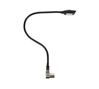DAP-Audio GooseLight XLR - Conector de 4 pines con ángulo derecho, LED, color blanco
