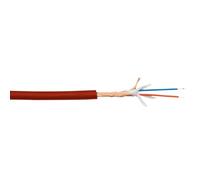 DAP MC-216R - Cable para micrófono, color rojo