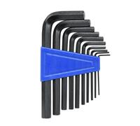 Dapetz Métrico Llave Allen Hexagonal Experto Juego Allen Alan Alen 2-10mm 10 Piezas