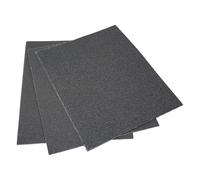Dapetz® Paquete de 10 hojas de tela de esmeril para lijado de metal, madera, etc