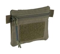 daph Bolsa Táctica EDC XA3, Poliéster 500D, Verde Oliva, 13x10 cm, con Panel de Velcro y Cremallera SBS