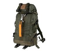 daph Mochila Táctica Militar, Verde Oliva, 25L, Sistema Molle, Poliéster 100%, Correas Ajustables, 41x20x15 cm, Senderismo