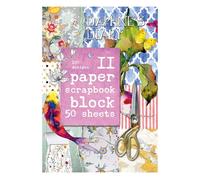 Daphne's Diary Scrapbook 2 - 50 páginas con 100 diseños magníficos, papel de doble cara | perfecto para crear recuerdos únicos y tarjetas de felicitación | de alta calidad con ilustraciones coloridas.