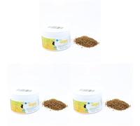 Daphnia Seca Natural Plantasacuario 225ml, Alimento a Base de Insectos 100% Natural para Peces Rico en proteína y vitaminas (Paquete de 3)