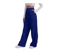 DaPongZhi Pantalon Chandal Mujer Jogger Pantalones Deportivos Algodón Largo Pantalón de Chándal con Bolsillos Color Liso Talla Grande Elástica Cordón Jogger para Casual Correr Jogging Fitness