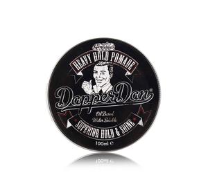 Dapper Dan Heavy Hold Pomade pomada para peinar a base de aceite con fijación fuerte y brillo