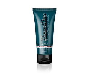 Dapper Dan Shave Cream Sandalwood 100ml | Sandalwood Shaving Cream with Coconut Oil for Rich Lather and Smooth Shave. Helps Reduce Razor Irritation. Alcohol Free.