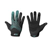 DAPPER RACING | Guantes SIM RACING | Apto para Pantalla Táctil | Refuerzo en la Palma | Silicona Antideslizante | Agarre Óptimo | Ligero y Transpirable | Diseñados para SimRacers | Serie Green GT (XL)