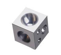 Dapping Block - Herramienta de conformado de precisión de 17 grados, 3,5-20 mm, bloque de bisel con agujeros redondos, placa de pinza de 3,5 a 20 mm para engaste de piedra para collares