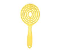Dapuly Mosquito Coil - Peine para peinar el cabello hueco y ventilado, para masajear el cuero cabelludo, masajear el cuero cabelludo, con bolas elásticas para mujeres y niñas