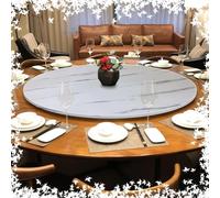 DAQXYH Bandeja Giratoria Grande Para Mesa De Comedor, Lazy Susan De Madera, Organizador De Mesa Redondo Para Cocina Del Hogar, 80cm, 6 Colores