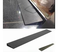 DAQXYH Rampa De Umbral De Goma Sólida 3cm Alto, Rampa De Entrada Antideslizante para Silla De Ruedas, Rampas De Acera Portátiles para Interiores Y Exteriores(98 * 10 * 2.5cm(39 * 3.9 * 1in))