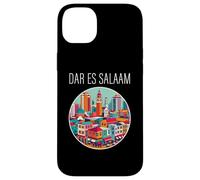 Dar es Salaam Tanzania paisaje Art Deco Carcasa para iPhone 14 Plus