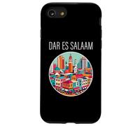 Dar es Salaam Tanzania paisaje Art Deco Carcasa para iPhone SE (2020) / 7 / 8