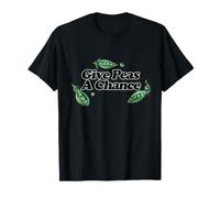 Dar Guisantes un Cambio Ilustración de Guisantes Verdes Camiseta