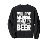 Dará Consejos médicos para el Humor de la Cerveza Sudadera