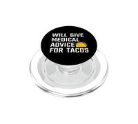 Dará Consejos médicos para Tacos Divertido médico Enfermera médico PopSockets PopGrip para MagSafe