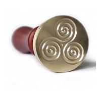 Dara Knot - Sellos de cera con 1 empuñadura, representan fuerza y lealtad sin fin, amor, para invitaciones de boda, decoración de sobres (Triskelion)
