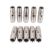 Darameea 10 piezas de 3/8 pulgadas Lok nebulización boquilla acoplar tee 10/24 UNC 1000 conexión rápida