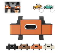 DARBCGH Lo último en Almacenamiento 3 en 1 for el Asiento Trasero del automóvil: fácil instalación(Orange)