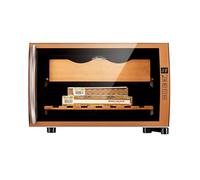 DARBCGH Mini Enfriador de Puros y Vino: 25 L, Almacenamiento Doble, diseñado for Escritorio o apartamento(C)