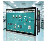 DARBCGH Panel PC Industrial Compacto de 18,5", Ordenador Integrado sin Ventilador, núcleo i7, E/S Rica for Control de automatización