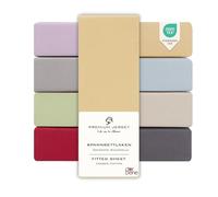 DarBene Sabana Bajera Ajustable Premium - Sabana Bajera Algodon - Sabanas Bajeras Cama - Algodón Premium Peinado - Certificado OEKOTEX - 180x200x30 cm - 1 ud., Arena