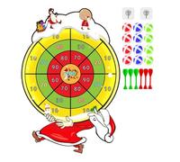 Dardos al aire libre, juego de dardos para niños - Juegos de sociedad Diana grande - Juego de lanzamiento para niños, dardos, dinosaurio de dibujos animados con bola pegajosa, juego familiar p