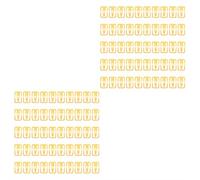 Dardos de libro para leer, 100 marcadores de clip de acero inoxidable 304, marcadores de página para lectores, estudiantes, profesores (oro brillante, 12 mm x 18 mm)