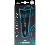Dardos Mission Precision Darts Black Pvd Steel 90% 23gr D1700
