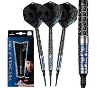 Dardos Mission Xiaochen Zong Black & Blue PVD 95% Tungsten Dardos Punta de Plástico 21 g