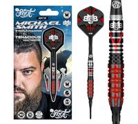 Dardos Shot Michael Smith Tenacious 90% Tungsten Dardos Punta de Plástico 18 g