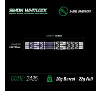 Dardos Softdart Winmau S.Whitlock Edición Especial 22g