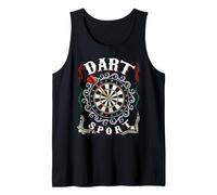 Dardos Sport Darts Club - Diana de Dardos Camiseta sin Mangas