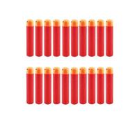 Dardos - Stillcool - 60 piezas - Rojo - Compatible con Nerf N-Strike Mega - Esponja y gel de sílice