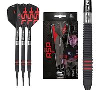 Dardos Target Nathan Aspinall 80% Tungsten Dardos Black Punta de Plástico 18 g