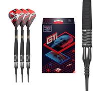 Dardos Target Phil Taylor Gen 11 Power 9-Five Dardos Punta Blanda, 95% Tungsteno Raw Power G11, 18G | Dardos Phil Taylor Generación 11, Edición Jugador Dardos Set con Puntas Pixel